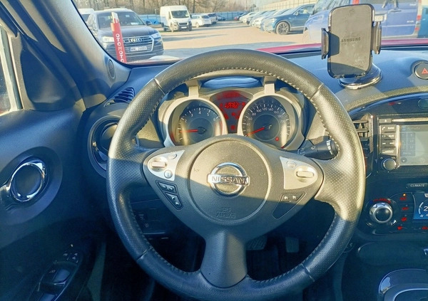 Nissan Juke cena 57900 przebieg: 119400, rok produkcji 2018 z Kwidzyn małe 379